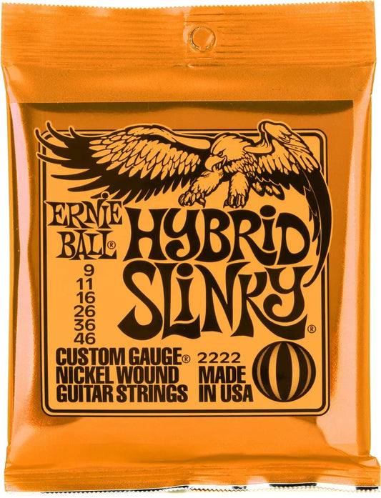 Ernie Ball Hybrid Slinky Electric Guitar Strings - .009-.046