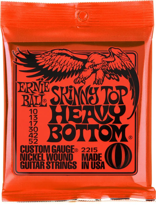 Ernie Ball Skinny Top Heavy Bottom Slinky Electric Guitar Strings - .010-.052