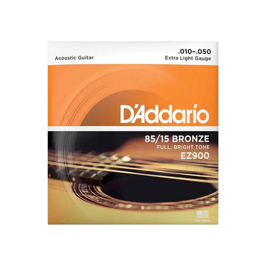 D'Addaio .010-.050 Extra Light 85/15 Bronze Acoustic Guitar Strings