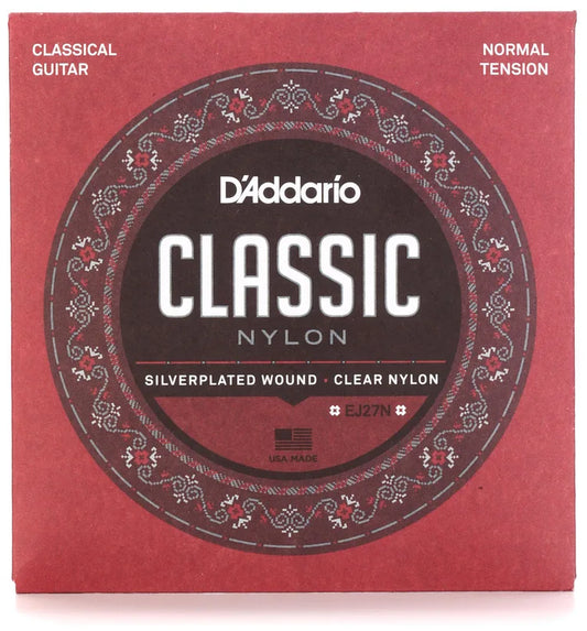D'Addario Nylon Classical Guitar Strings - Normal Tension