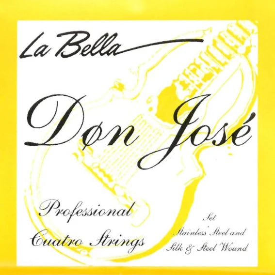 La Bella Don Jose Cuatro Strings - Silk & Steel