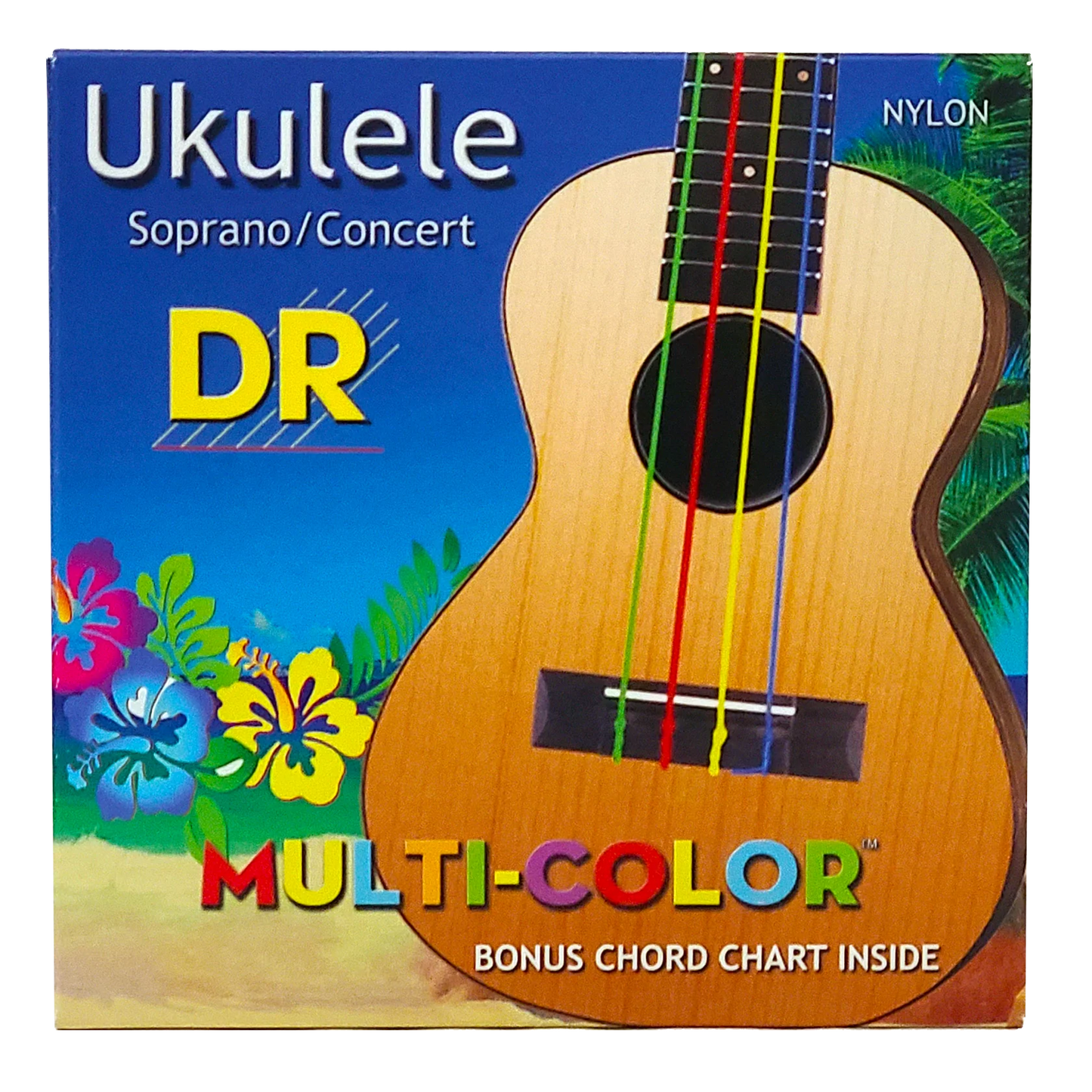DR Ukulele Strings Multi- Color