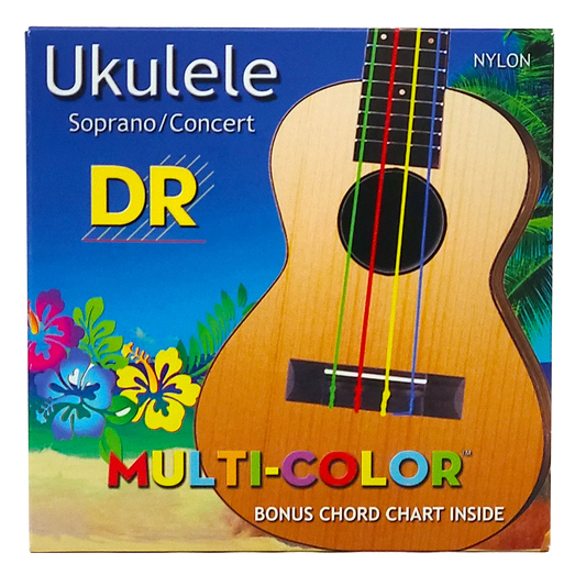 DR Ukulele Strings Multi- Color