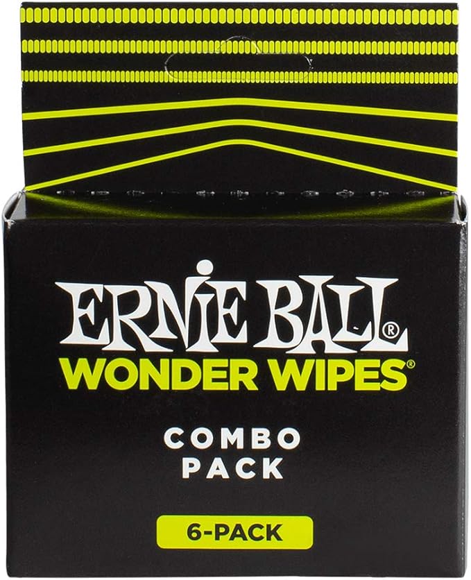 Ernie Ball Wonder Wipes Combo 6-Pack