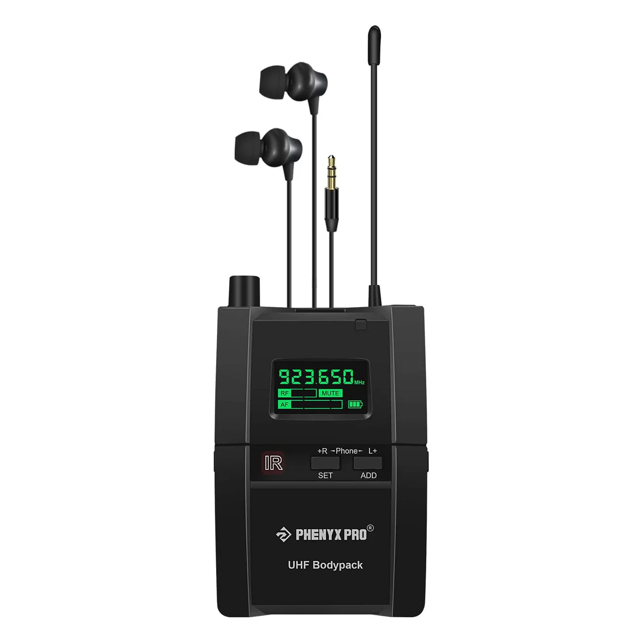 Phenyx Pro PMR-1 Stereo Wireless IEM Bodypack Receiver for PTM-10