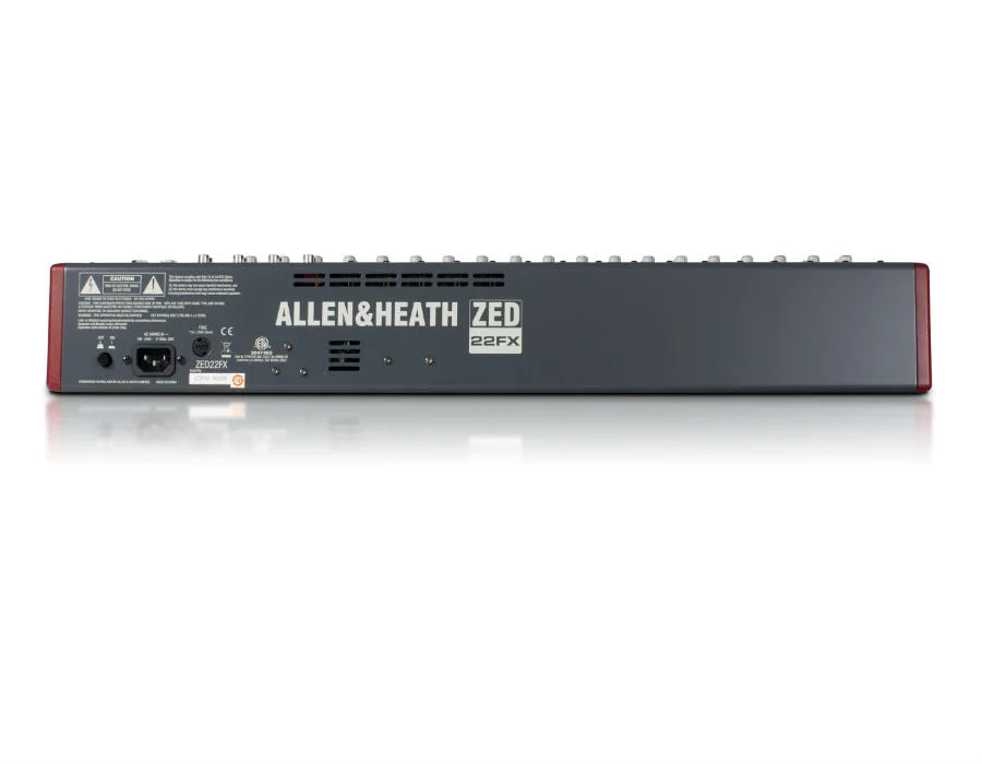 Allen & Heath ZED-22FX 22-channel Mixer with USB Audio Interface and Effects