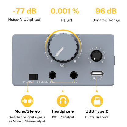 Donner EM1 EM2 Personal In-Ear Headphone Amplifier