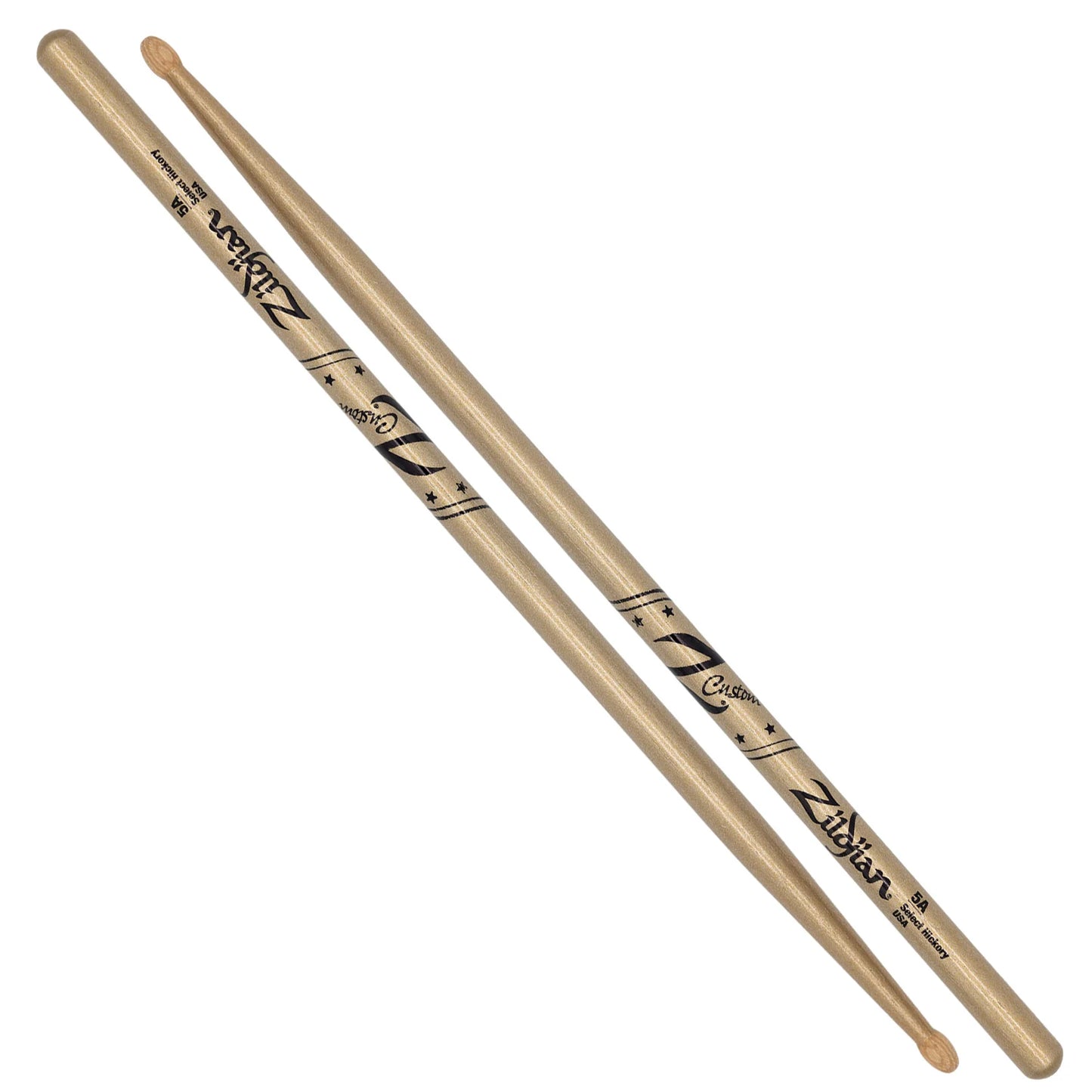 Zildjian 5A Custom Gold Drum Sticks
