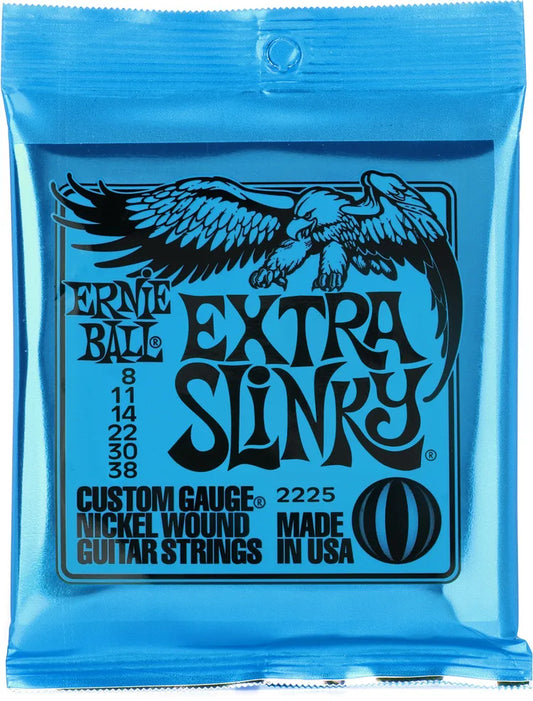 Ernie Ball Extra Slinky Electric Guitar Strings - .008-.038