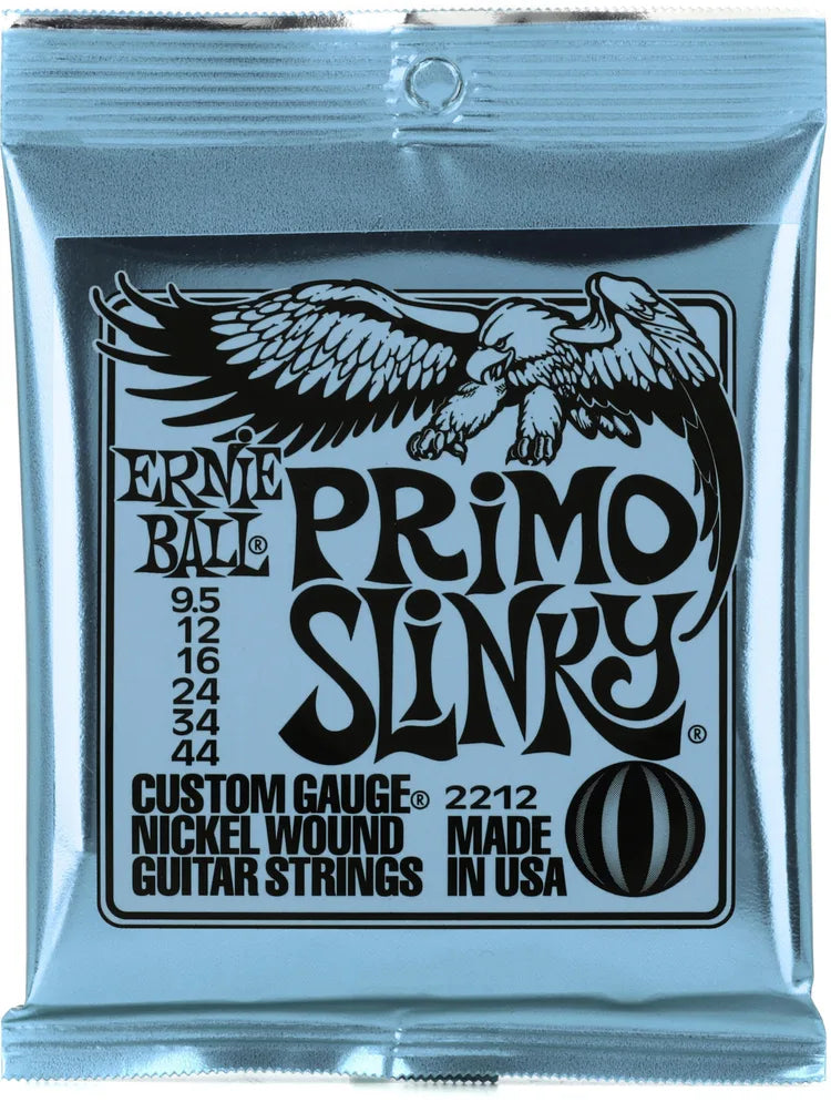 Ernie Ball Primo Slinky Electric Guitar Strings - .0095-.044