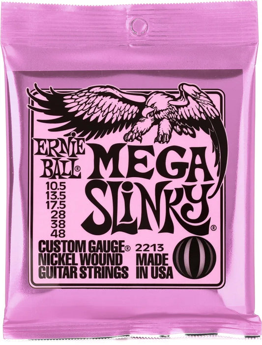 Ernie Ball Mega Slinky Electric Guitar Strings 10.5-.048