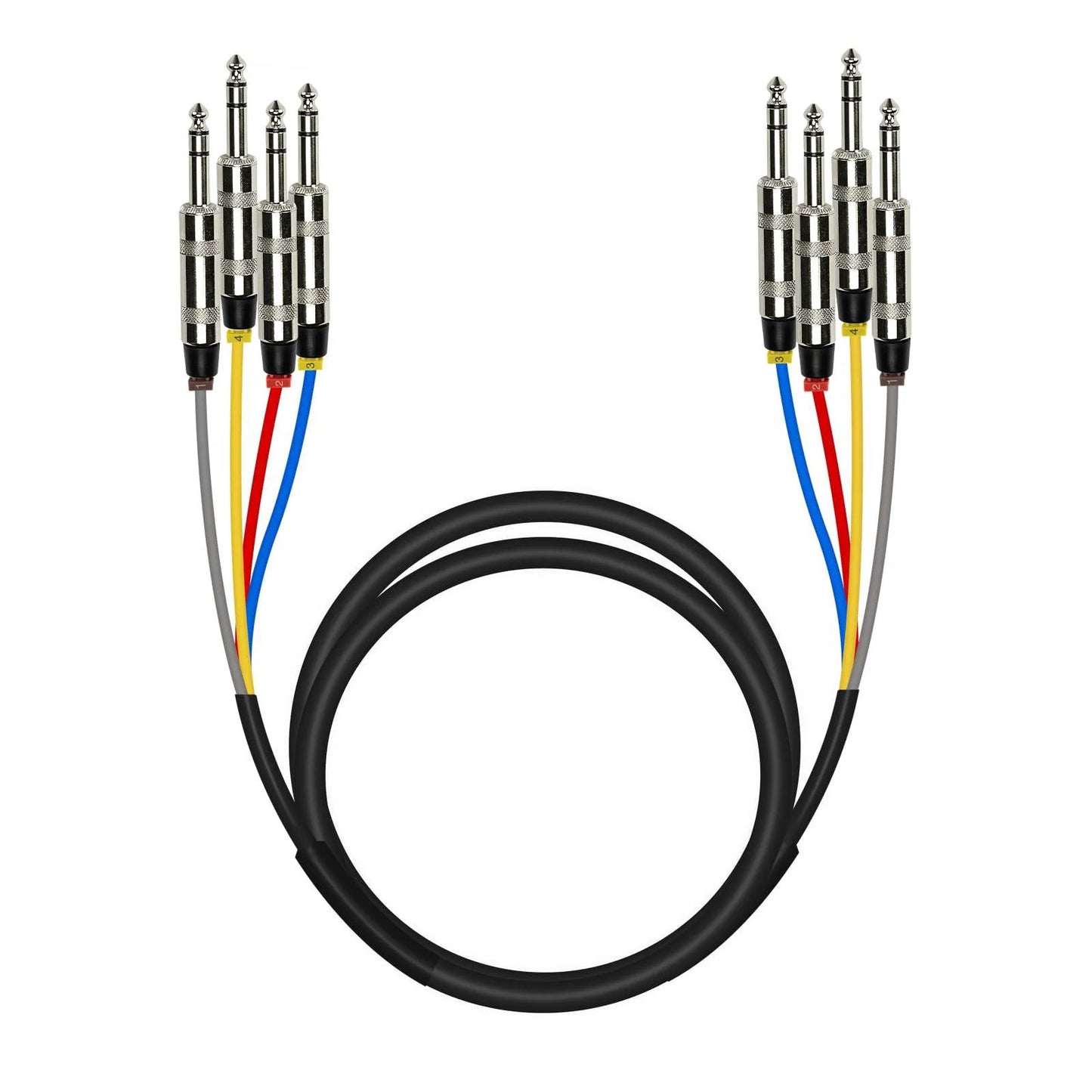 Phenyx Pro TRS Snake Cable 6FT 4-Channel