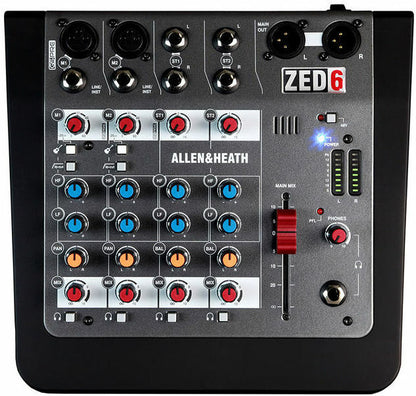 Allen & Heath ZED-6 4-channel Compact Mixer