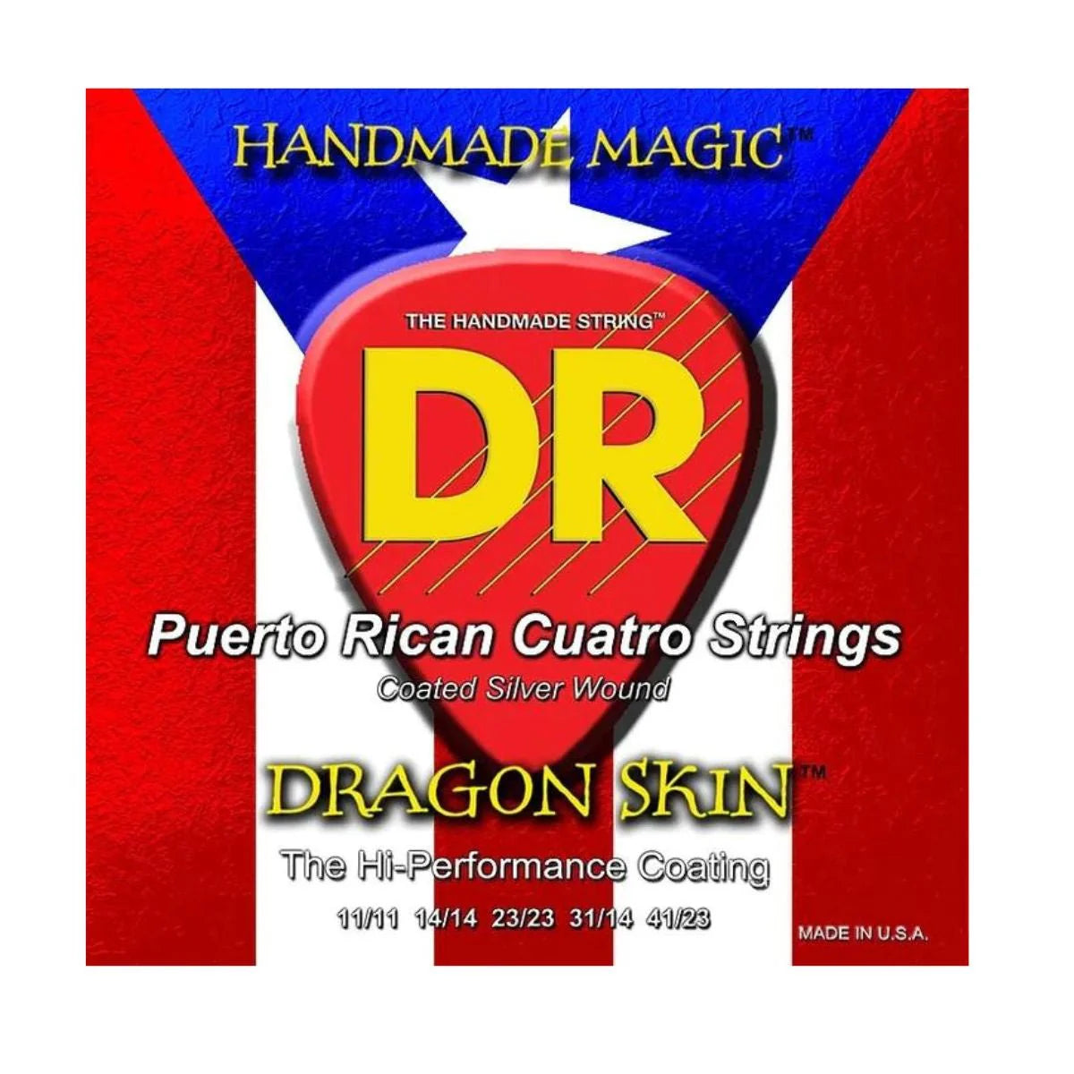 DR Puerto Rican Cuatro Strings
