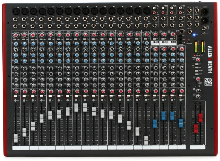 Allen & Heath ZED-24 24-channel Mixer with USB Audio Interface