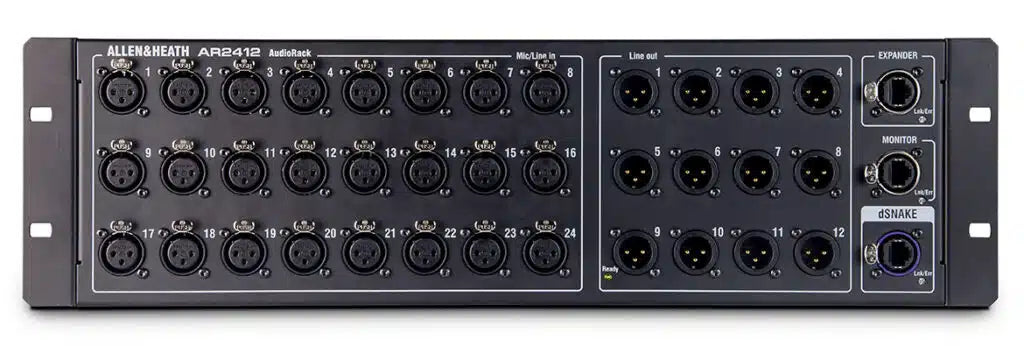 Allen & Heath AR2412 24x12 I/O Expander for Qu / Avantis / SQ Mixers