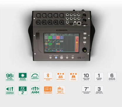 Allen & Heath CQ-12T 10-channel Digital Mixer