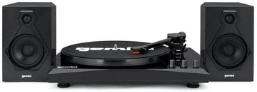 Gemini TT-900BB Vinyl Record Player Turntable With Bluetooth and Dual Stereo Speakers Black